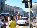 Bandida - bandinha de rua ensaiando pro carnaval em rua
central