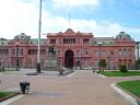 Casa Rosada, sede do governo. Cor
peculiar...